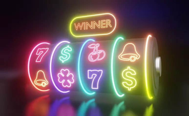 Slot machine reels on pharcade casino-style games section